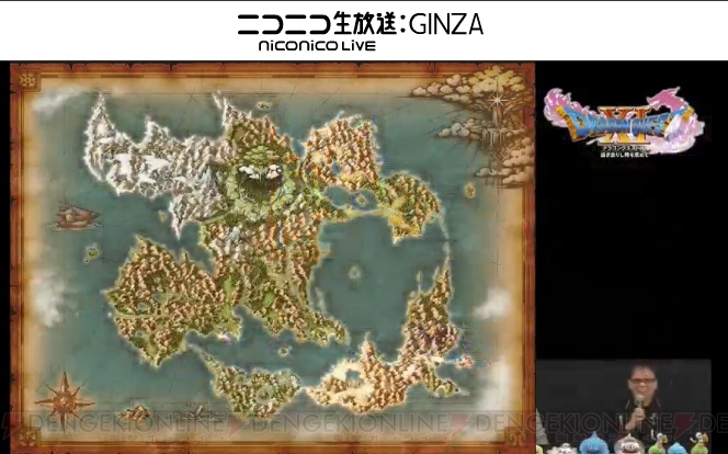 『ドラゴンクエストXI』冒険の舞台ロトゼタシアの世界地図が公開。新たな仲間カミュ（盗賊）も判明