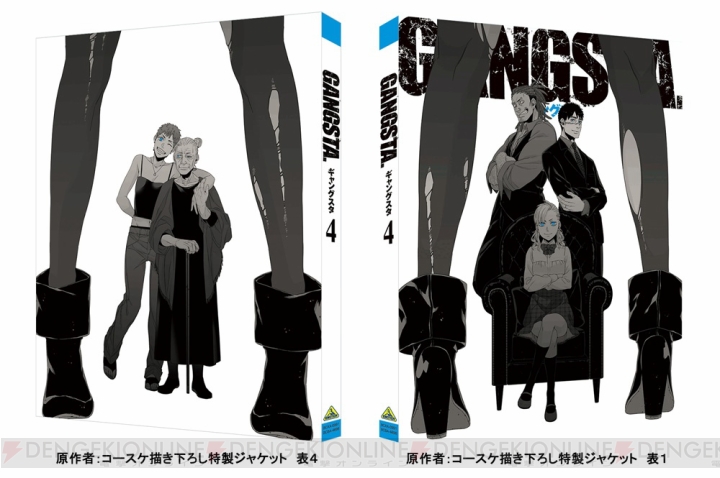 TVアニメ『GANGSTA.』BD＆DVD続巻の発売日が決定。諏訪部順一さんらのコメント到着