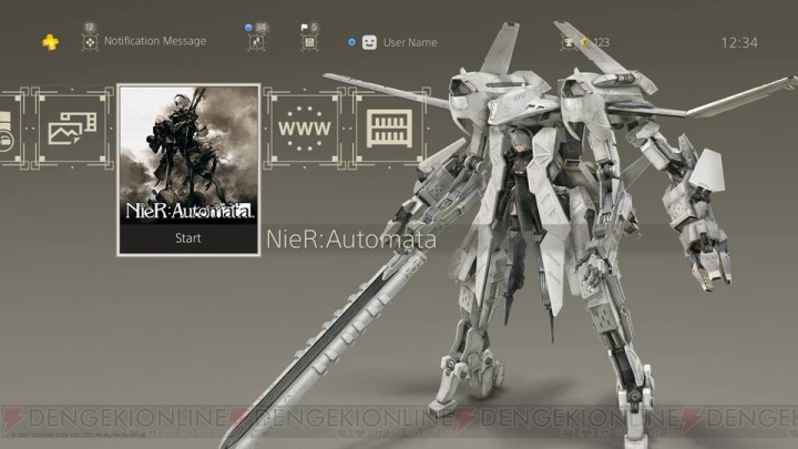 『NieR：Automata』オンライン要素が判明。PS4テーマが2月22日より無料配信