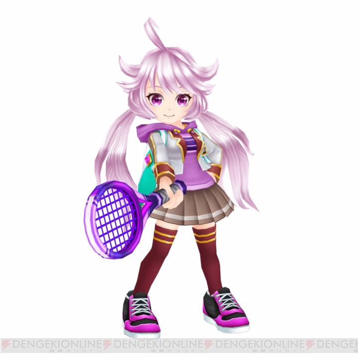 『白猫テニス』新キャラに茶熊学園の制服を着たメアと白魔術士の少女・ハルカ登場