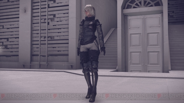 『NieR：Automata』に『NieR RepliCant』の衣装が追加DLCとして登場。5月2日より配信