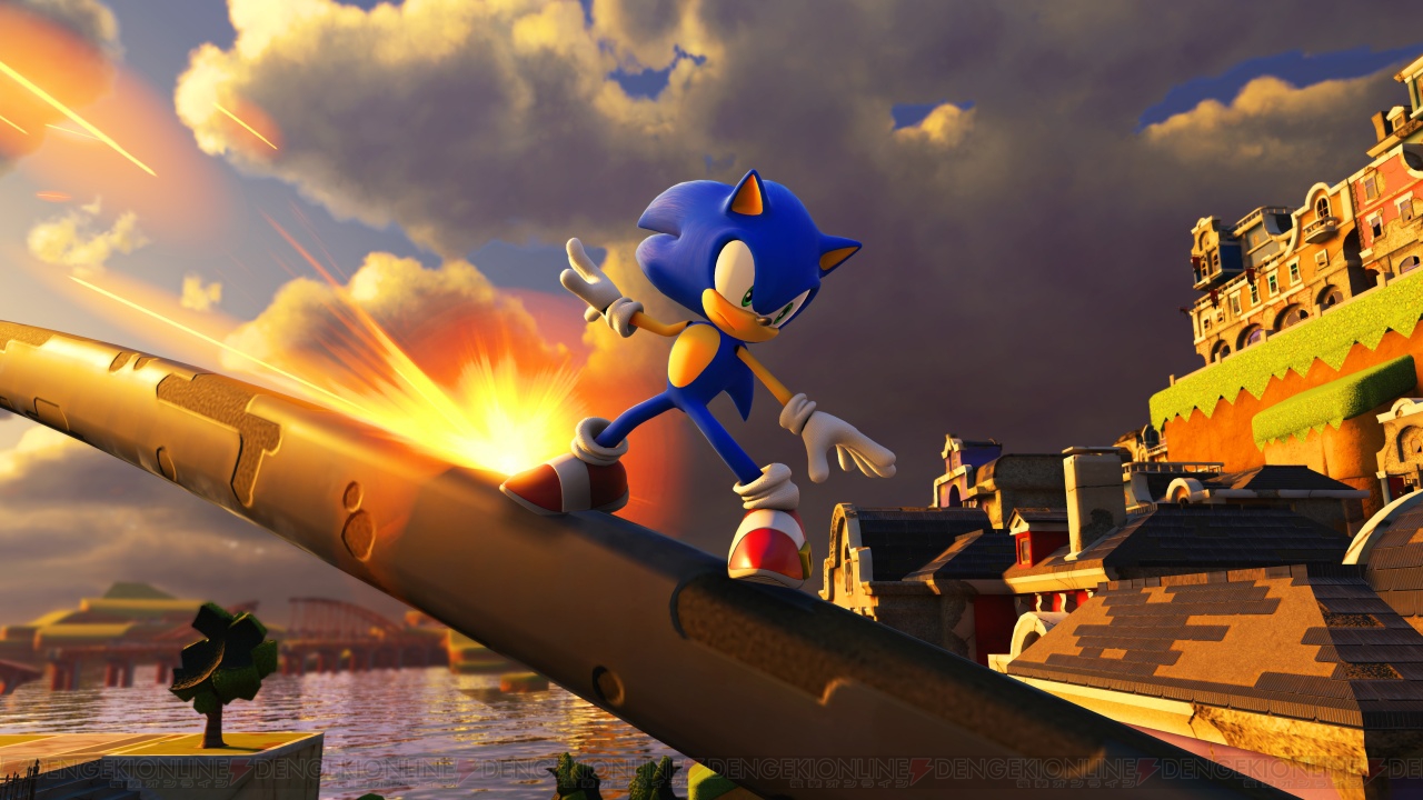 Sonic Forces first Modern Sonic gameplay, screenshots - Gematsu