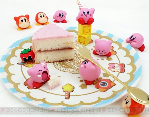 誕生日といえばケーキ。“カービィのおたんじょうびかい”かわいすぎる限定商品の画像公開