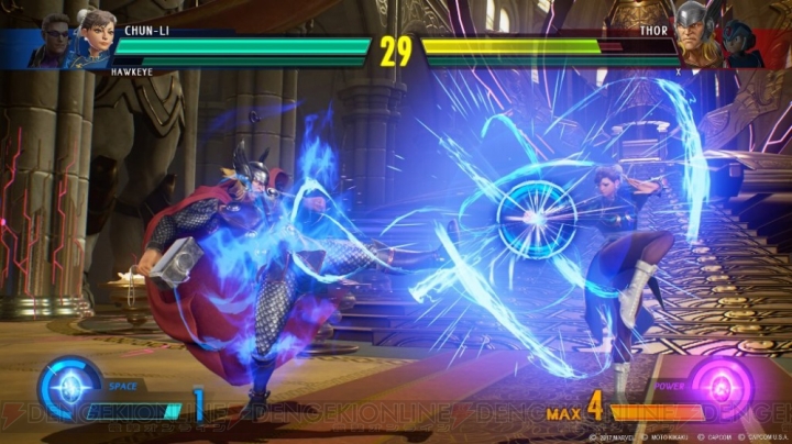 『マーベル VS. カプコン：インフィニット』春麗などの戦闘シーンを確認できるゲームプレイ映像公開