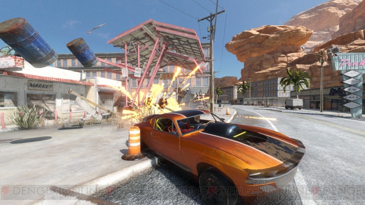 PS4『フラットアウト4』が8月31日発売。車や障害物を弾き飛ばす過激なレースゲーム