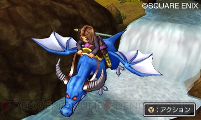 『ドラゴンクエストXI』ではモンスターに乗って壁を越えたり、空を飛んだりできる