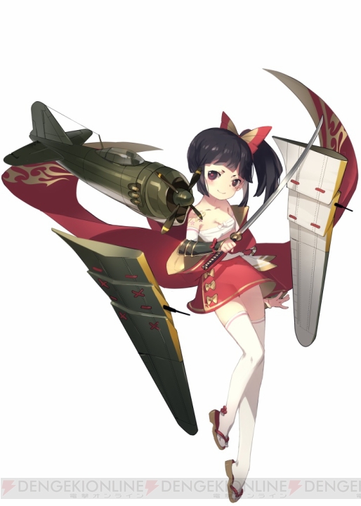 『ソラヒメ』戦闘機美少女ギャラリー。田村ゆかりさん演じる“Tu-22M”プレゼント