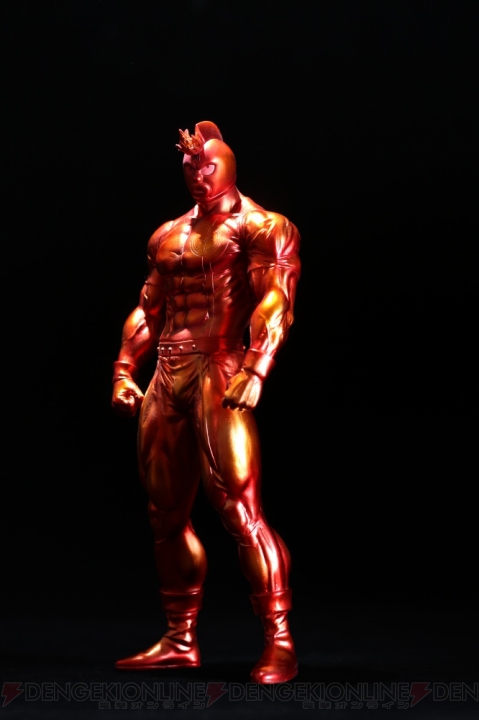 『キン肉マン2世』のキン肉万太郎がフィギュアで登場。骨格などこだわりの筋肉を表現