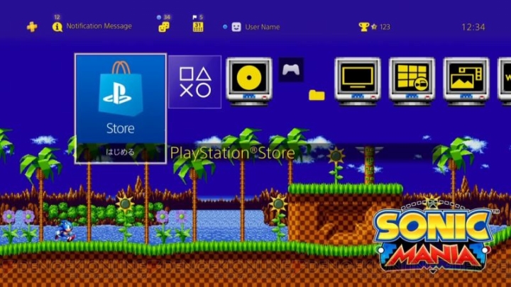 PS4『ソニックマニア』DLCとしてオリジナルテーマ3種とアバタ―10種が配信。お得なセット商品も登場