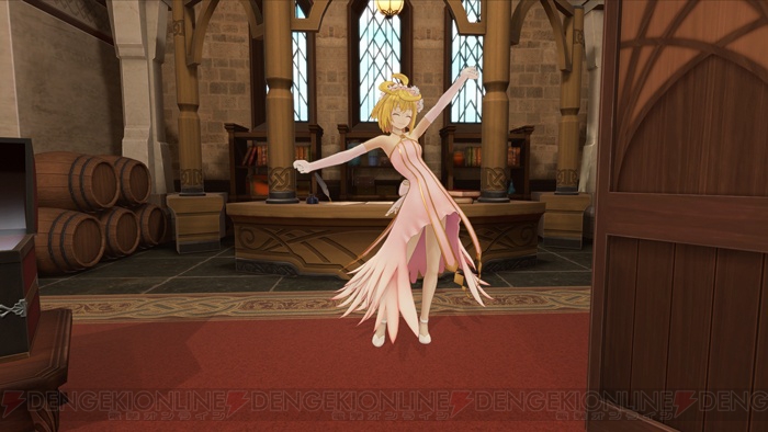 PS VR版『乖離性ミリオンアーサーVR』は9月28日より配信開始。妖精ウアサハとふれあえる