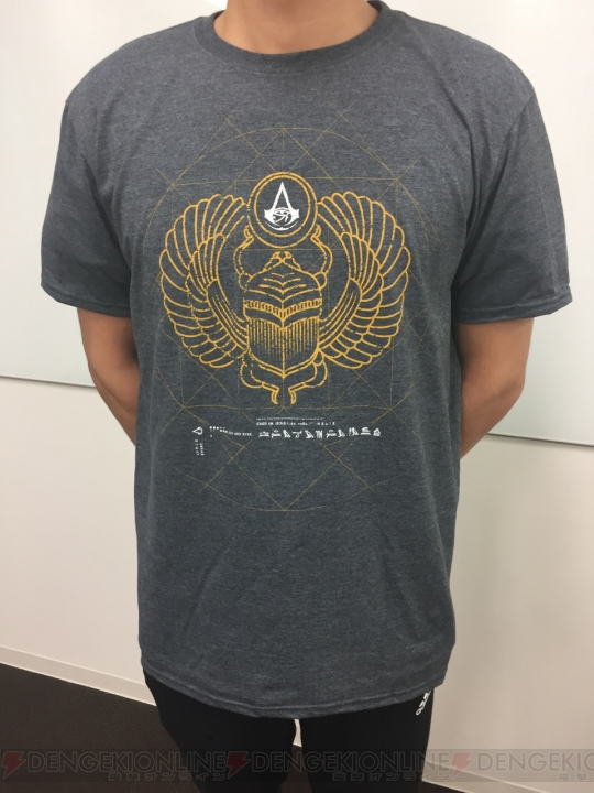 『アサシン クリード オリジンズ』の店頭体験会が開催。開催店舗で予約すると特製Tシャツがもらえる