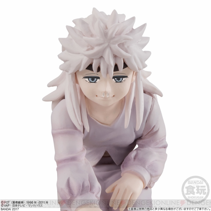 『HUNTER×HUNTER』メルエムとコムギの対局をコマの位置や鼻水まで再現した食玩が登場