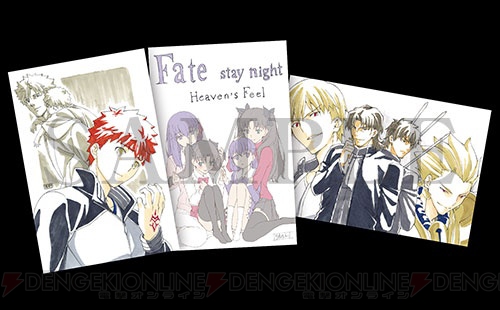『Fate/stay night HF』2週目来場者特典は『Fate/Zero』とのコラボポストカード