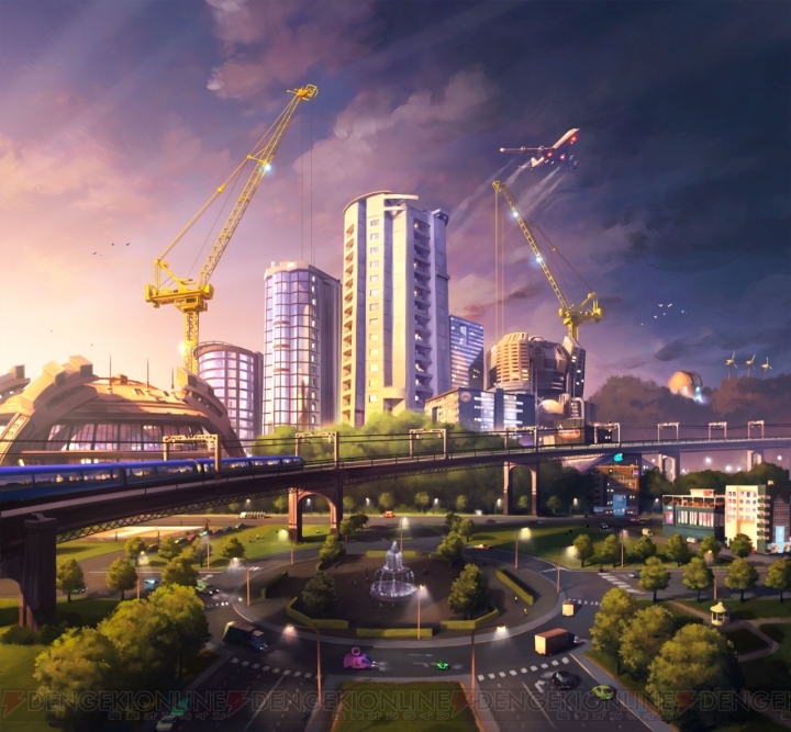 PS4『シティーズ：スカイライン』道路や交通機関の情報が公開。発売時期が2017年内から2018年春に変更