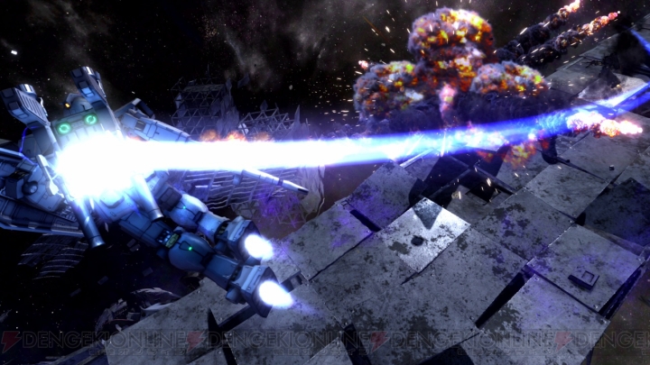 『ガンダム バトルオペレーション2』宇宙での戦闘を確認できる最新PVが公開。今春にβテストが開催予定