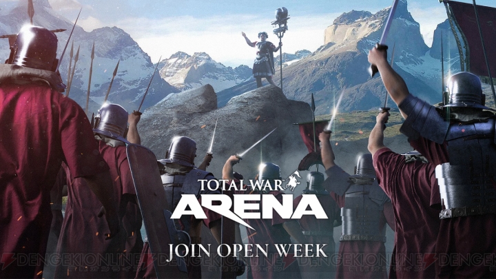 『Total War： ARENA』プレ・オープンイベントが実施。招待コードでゴールドなどがもらえる