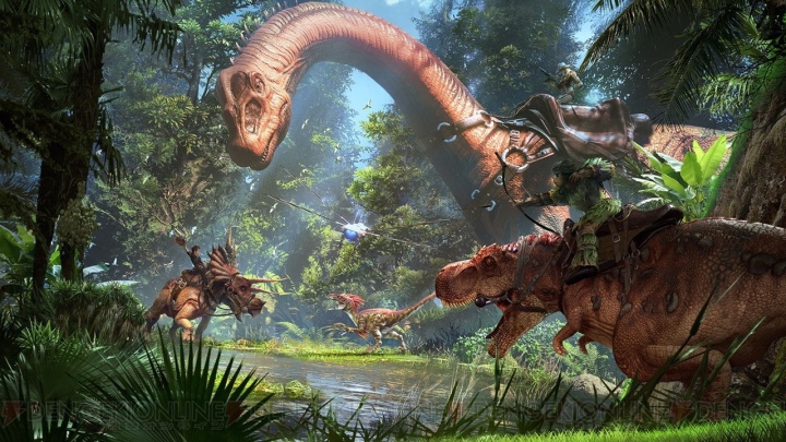 【ゲーカツ】PS VR『ARK Park』で中島唯が恐竜テーマパークを探検！