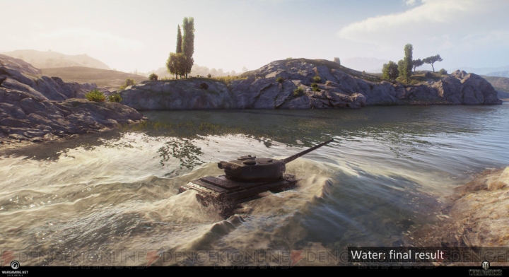 『WoT』バージョン“1.0”のグラフィックとBGMが別格。新マップ“氷河”は凍った湾上でバトル