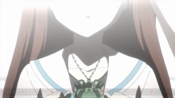 アニメ『シュタゲ ゼロ』第3話で岡部はアマデウスのテスターとなり、紅莉栖が戻ってきたかのように錯覚する