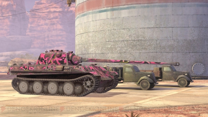 『WoT Blitz』が海外で話題の“Pink Panther Day！”に参加。全車両にピンク色の迷彩実装