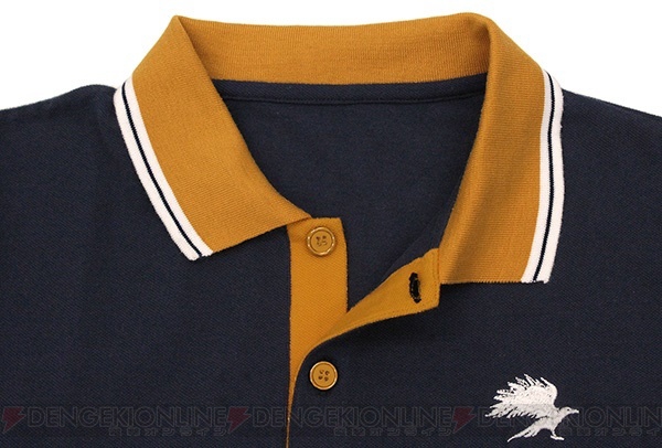 『ハイキュー!!』烏野高校ユニフォームをイメージしたポロシャツが登場。左胸にはカラスのマークが刺繍