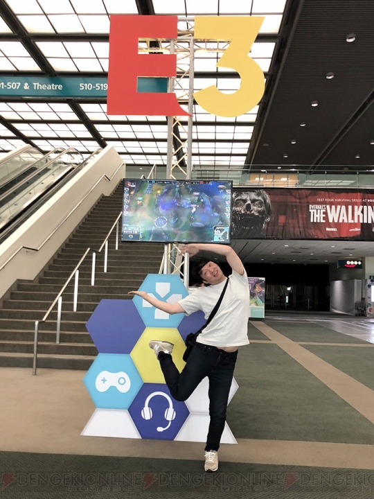 エレキコミック今立さんのE3レポ 第1回「開幕からヤケになって暴挙に出るの巻」【E3 2018】