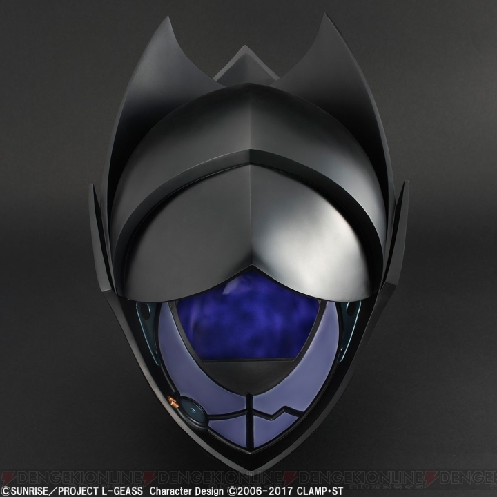 『コードギアス』ゼロの仮面が実物大で再現。キャラクターデザインの木村貴宏さんが監修
