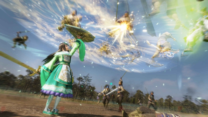 『真・三國無双8』有料DLC第3弾で登場する夏侯姫のアクション動画が公開