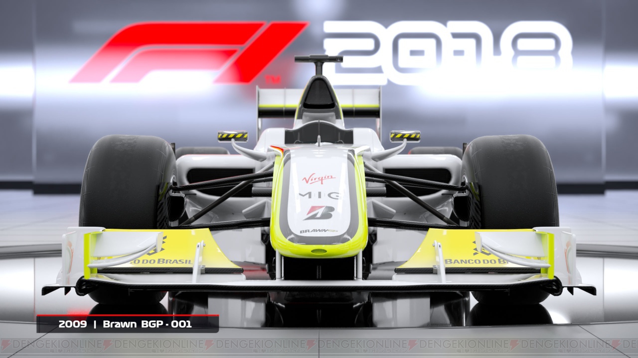 『F1 2018』新トレーラーで初回生産限定特典のクラシックマシン2種を紹介