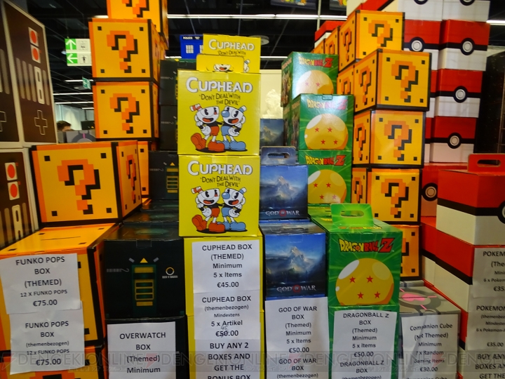 日本じゃ買えないゲームグッズがいっぱい！ gamescom 2018の物販コーナーに迫る【電撃PS】