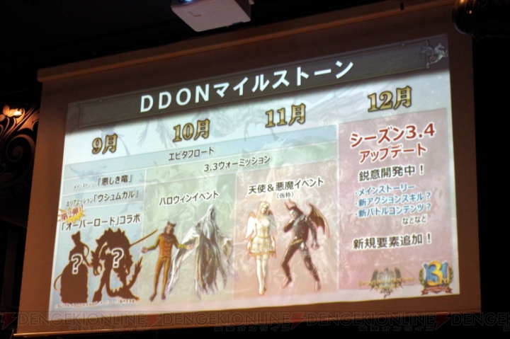 『DDON』12月までのマイルストーンが発表に。9月には『オーバーロード』コラボ第2弾を実施