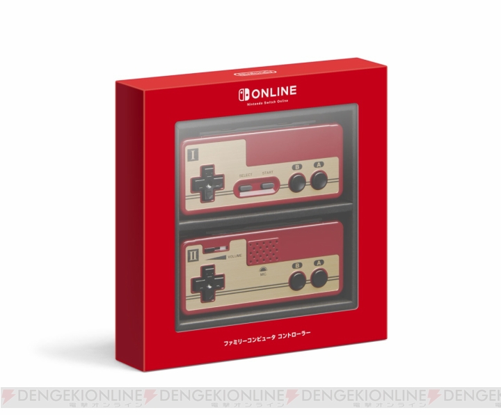 “Nintendo Switch Online”加入者限定の商品『ファミリーコンピュータ コントローラー』が登場