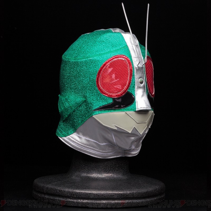 『仮面ライダー』1号のプロレスマスクが登場。初代タイガーマスク専属職人・中村之洋さんが制作を担当