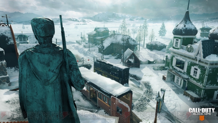 『CoD BO4』マルチプレイヤー用の新規マップ“Nuketown”が追加。氷のように冷たい冬の街が戦場に