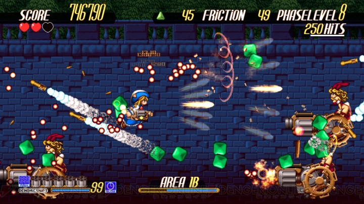 スピーディーな展開と個性的な敵弾幕が特徴のSTG『ガンデモニウムス』PS4パッケージ版が発売