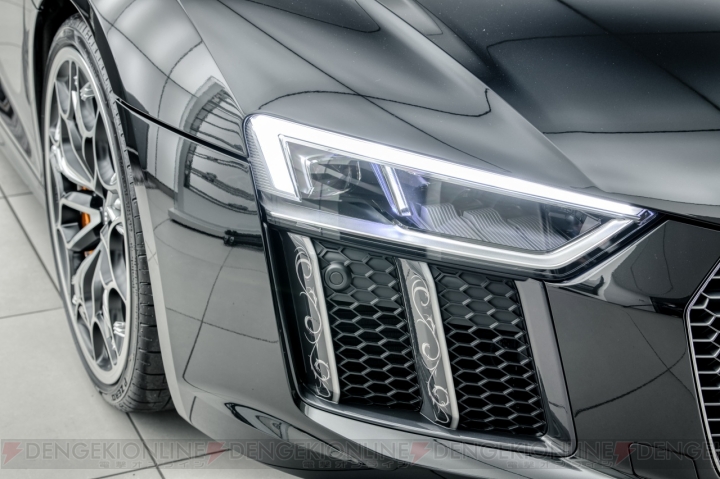 『FF15』公認車両『The Audi R8 Star of Lucis』が“東京オートサロン2019”で展示。オークションが開催