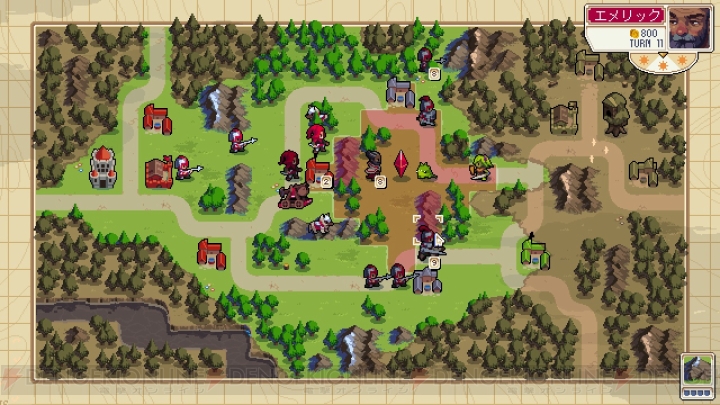 【おすすめDLゲーム】ドット絵SLG『Wargroove』はライトな見た目でゲームは骨太。エディター機能も楽しい