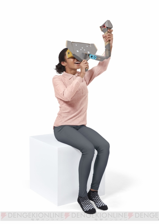 『Nintendo Labo： VR Kit』が4月12日発売。SwitchでVRゲームが楽しめる