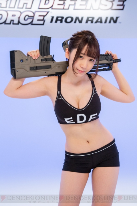 『EDF： アイアンレイン』コスプレイヤー・伊織もえさんが“EDF体操”に挑戦。4月10日よりTV-CMが放送