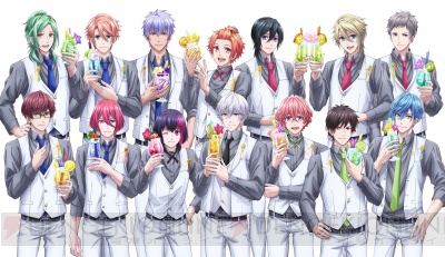 『B-PROJECT～絶頂＊エモーション～』7月14日開催のイベント“SPARKLE＊PARTY”描き下ろしイラスト公開