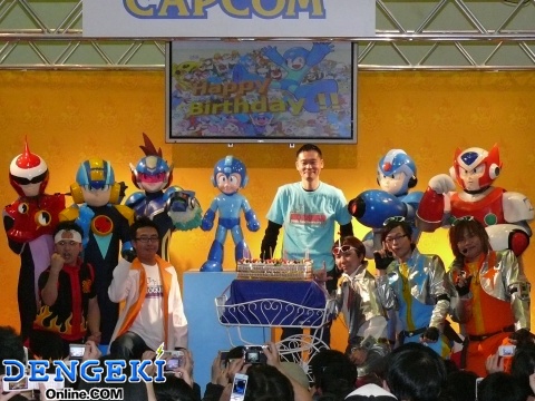 ロックマン』ファンが20周年記念イベントに大集結！稲船氏から