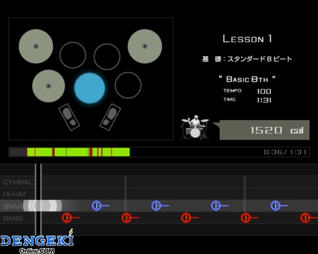 ユードー 電子ドラム V Drumslitehd 1 に練習ソフトを提供 電撃オンライン