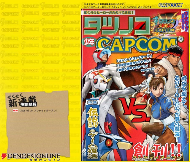 カプコン ポケットファイター 国内・海外版パンフレット-