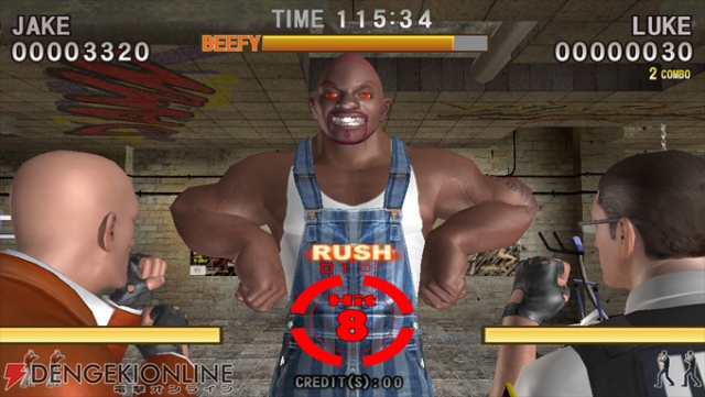 電撃 殴って 撃って ガードする アクション刑事 デカ 稼働中