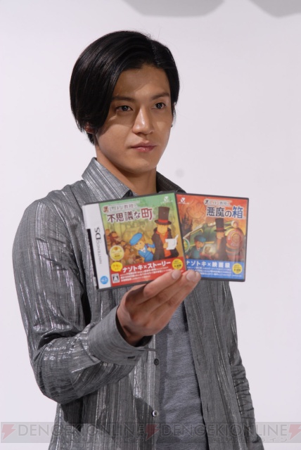 『レイトン教授と最後の時間旅行』に小栗旬がゲスト出演！ ゆうこりんも登場!!