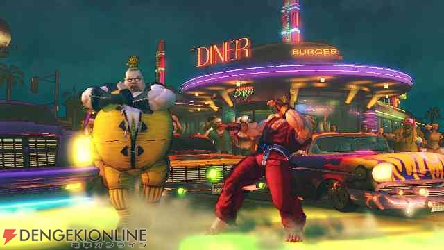 巨漢が空を舞う！ 『ストIV』の新キャラクター・ルーファスの技画像を紹介
