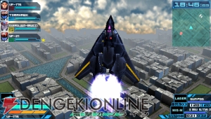 『マクロスエースフロンティア』戦闘シーンや機体、ステージなどの新情報を公開