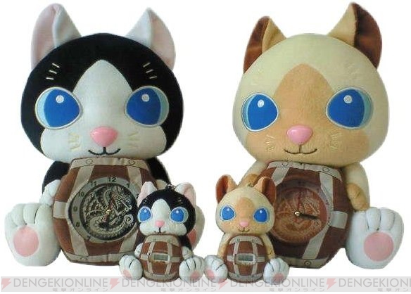 アイルー人形 メラルー人形 セット モンスターハンター