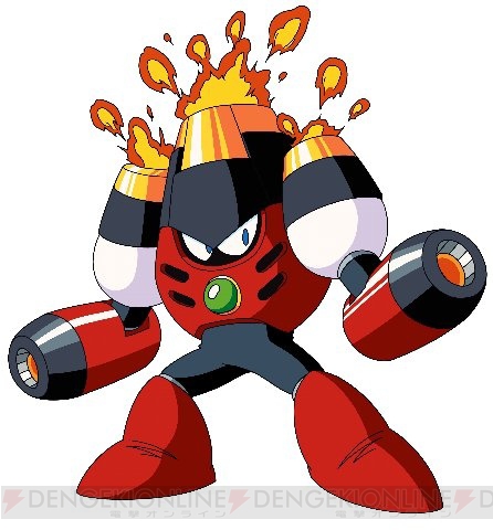 『ロックマン9』新情報！ 火弾を発射する“マグママン”を紹介