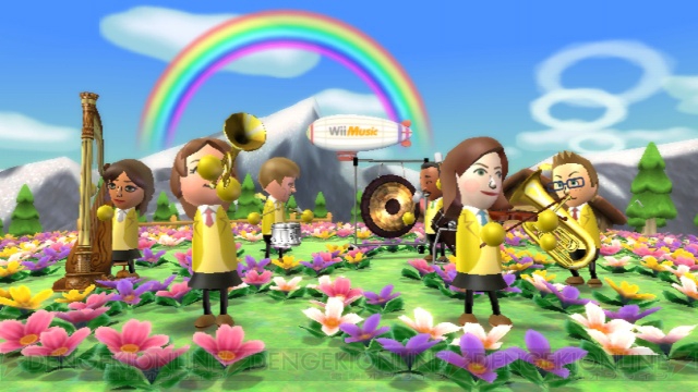 バランスWiiボードにも対応 誰でも自由に演奏できる『Wii Music』10月16日発売